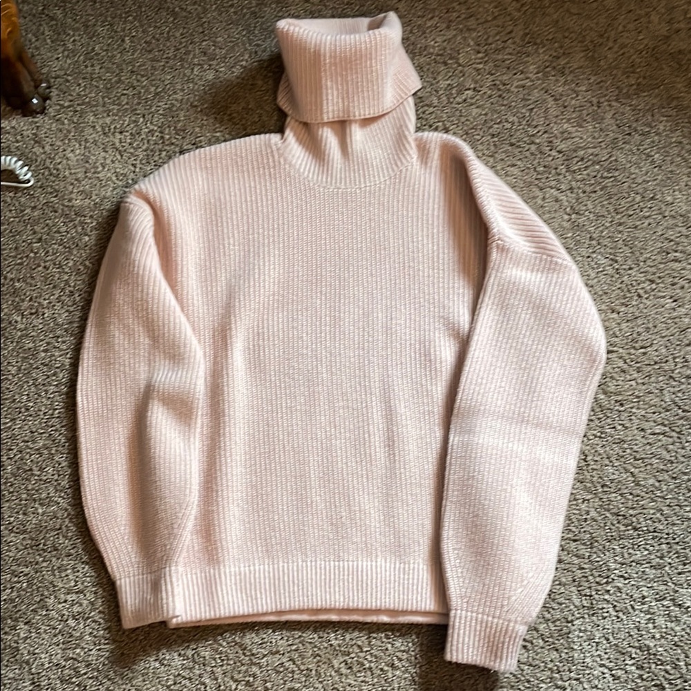 Tory Burch Ribbed Turtleneck Sweater